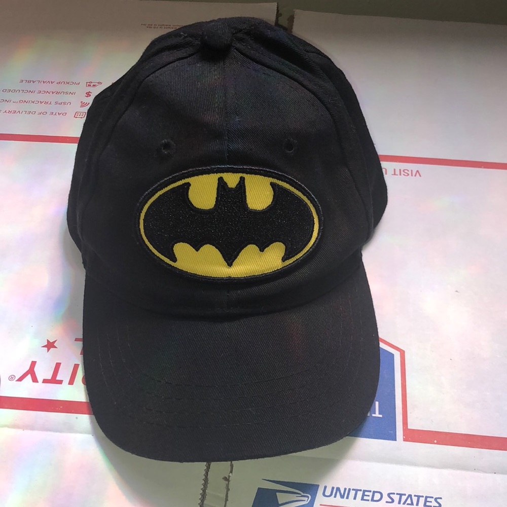 Batman Logo Hat – DC Comics Cap, One Size Fits Most